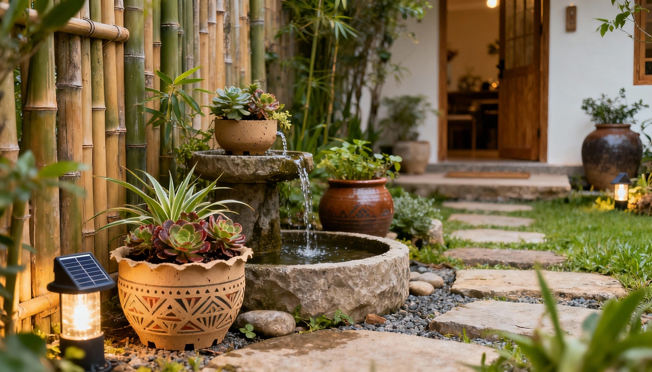 7. Texturas Naturais: Traga o Conforto da Terra para Seu Lar - inspiração 1