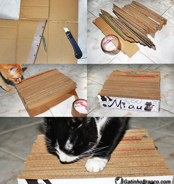 Seleção Inteligente: O Papelão Ideal para um Arranhador Durável - inspiração 2