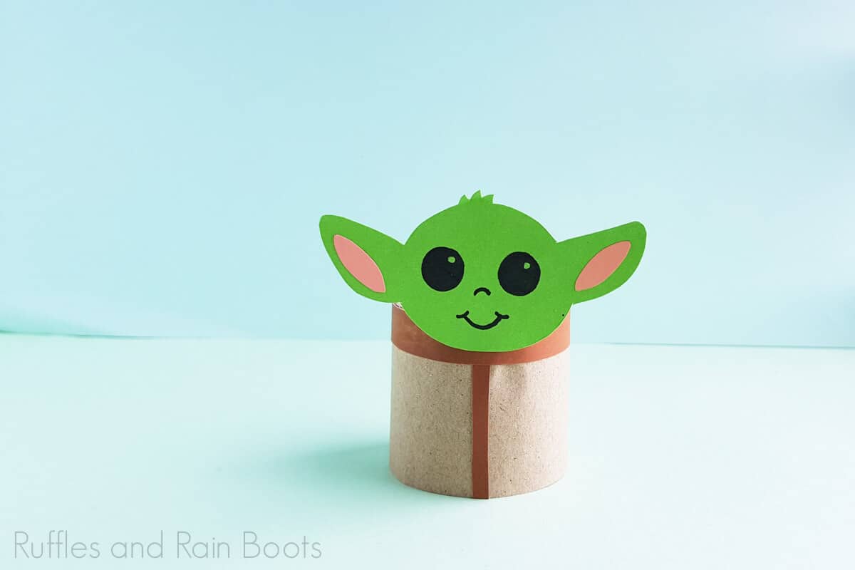 Origami Express: Baby Yoda em 10 Dobras - inspiração 3