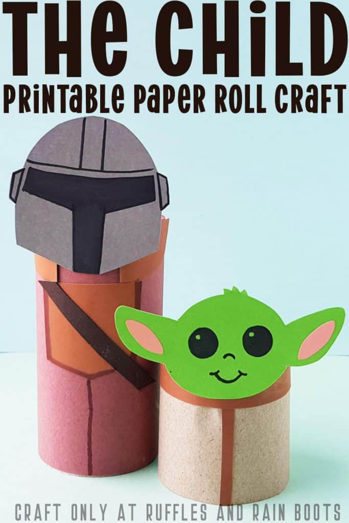 Reuso Criativo: Baby Yoda com Rolo de Papel Higiênico - inspiração 2