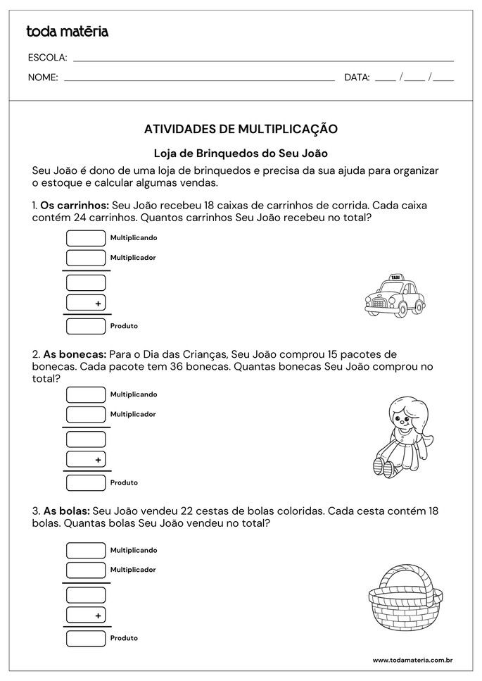 Multiplicação por Dois Algarismos: O Próximo Passo Sem Mistério - inspiração 1