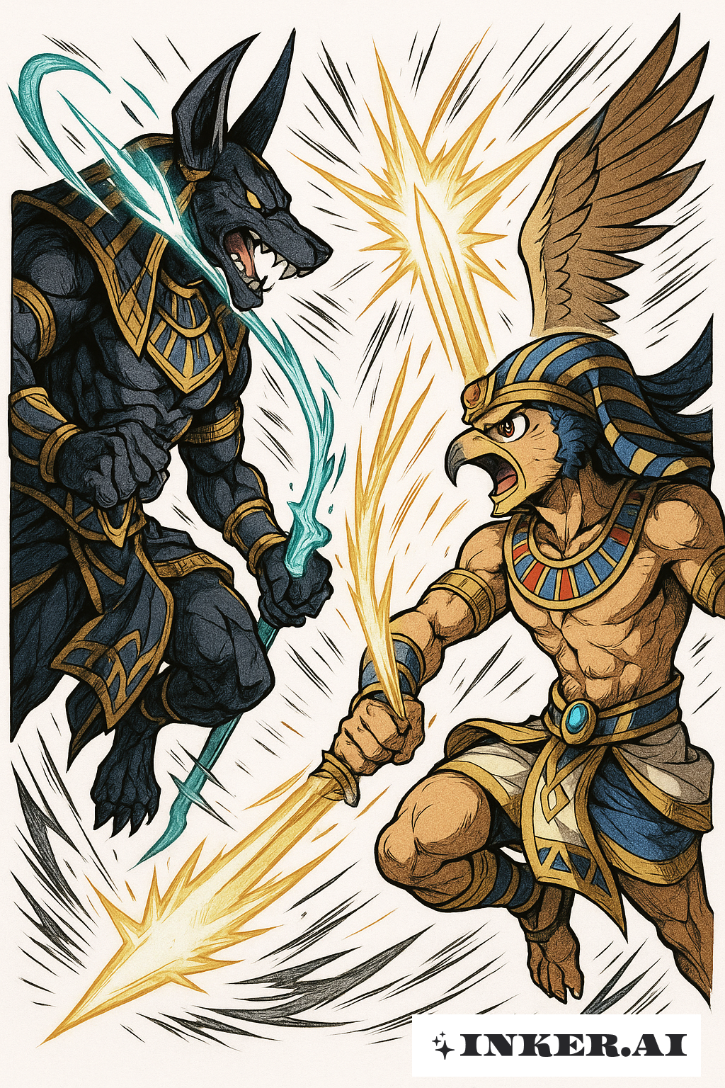 Anúbis na Cultura Pop: Releituras Modernas e Contemporâneas - inspiração 2