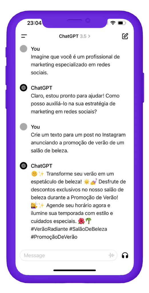 Copywriting Turbinado com Inteligência Artificial - inspiração 2
