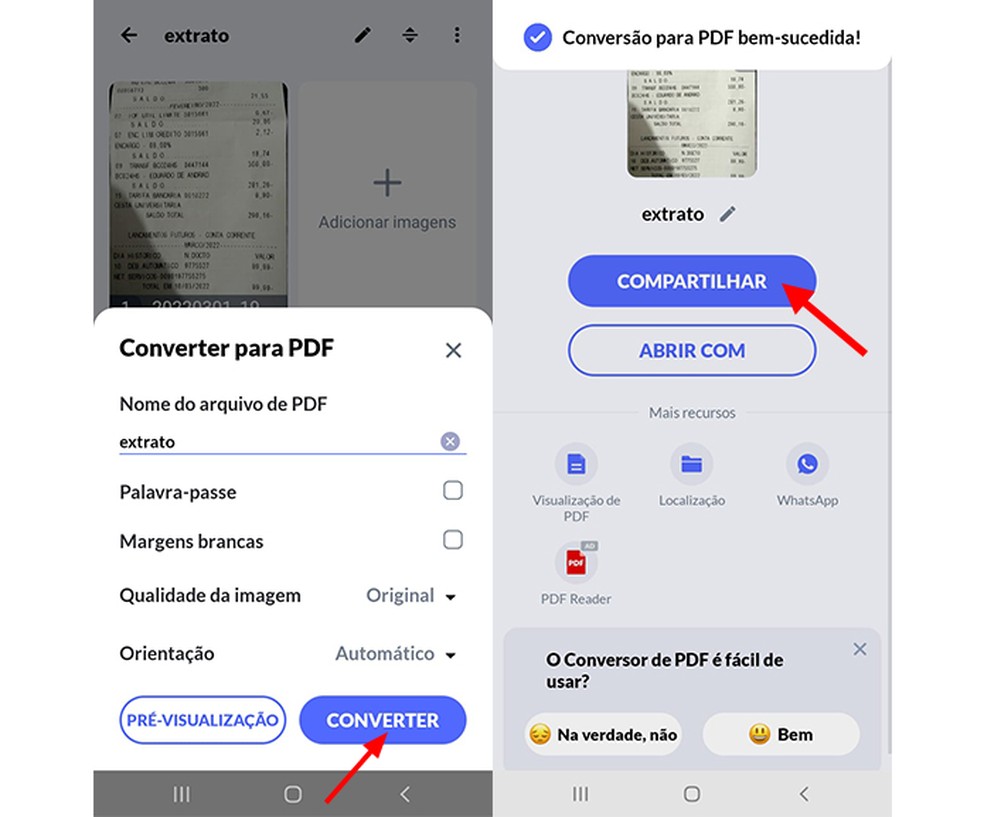 Combine várias fotos em um único PDF para organizar seus documentos - inspiração 1
