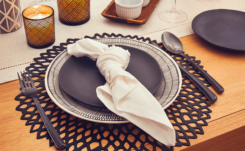 Guardanapos Sem Costura: Para Quem Não Tem Máquina - inspiração 1