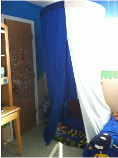 Use cobertores de peso para momentos de tranquilidade - inspiração 1