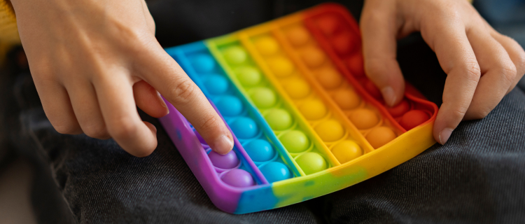 Garrafas da calma para relaxamento visual - inspiração 1