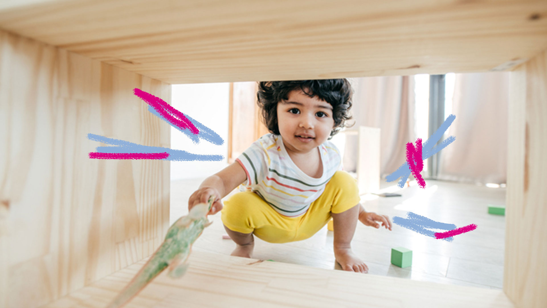 Crie um circuito sensorial divertido - inspiração 2