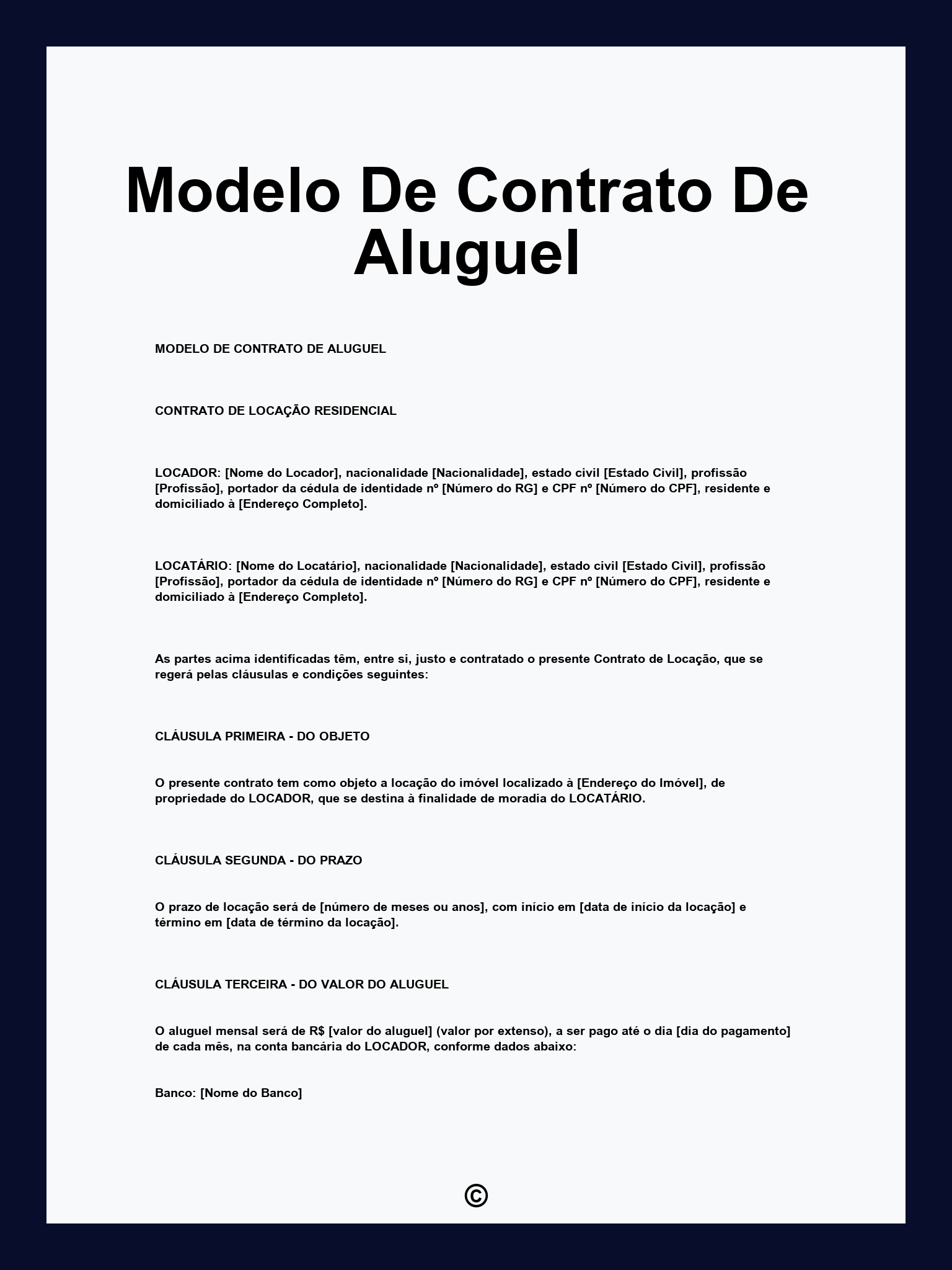 Garantia Locatícia: Sua Segurança! - inspiração 1