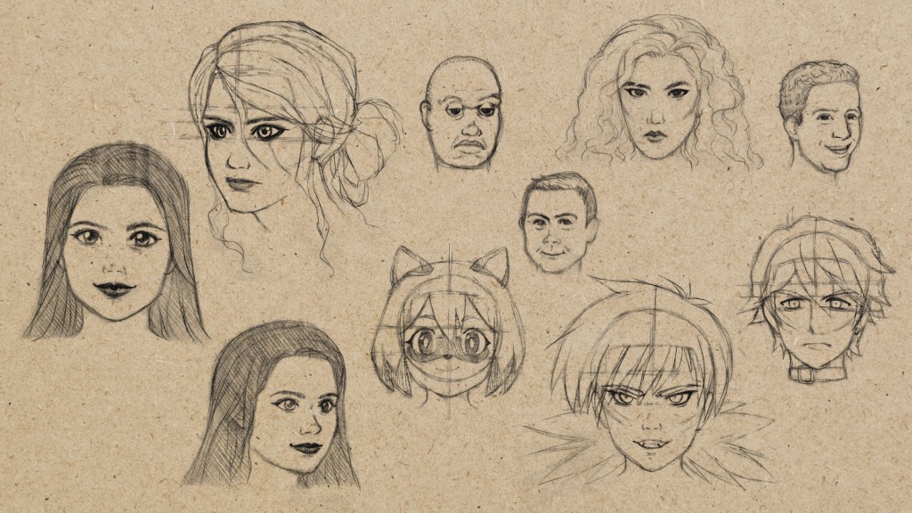 O Poder das Orelhas e o Contorno da Cabeça - inspiração 2