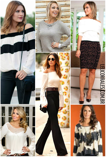 Decote Ombro a Ombro: O Clássico que Nunca Falha - inspiração 1