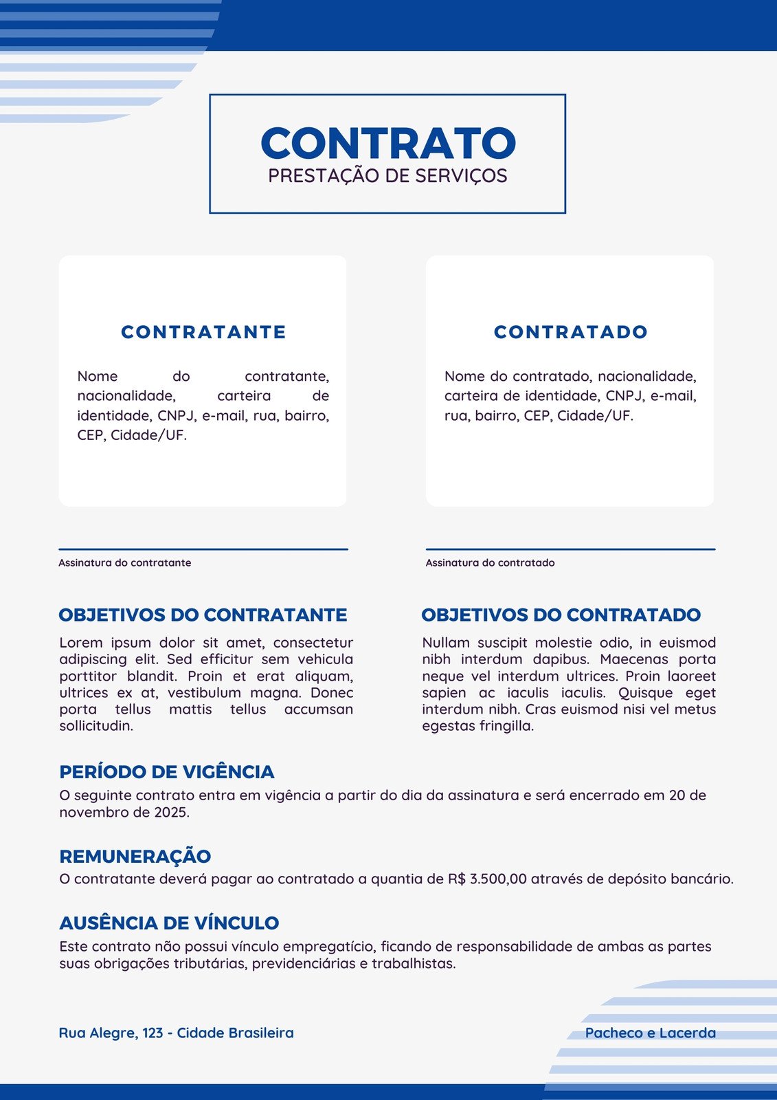 Disposições Gerais: Regulando Pontos Importantes - inspiração 1