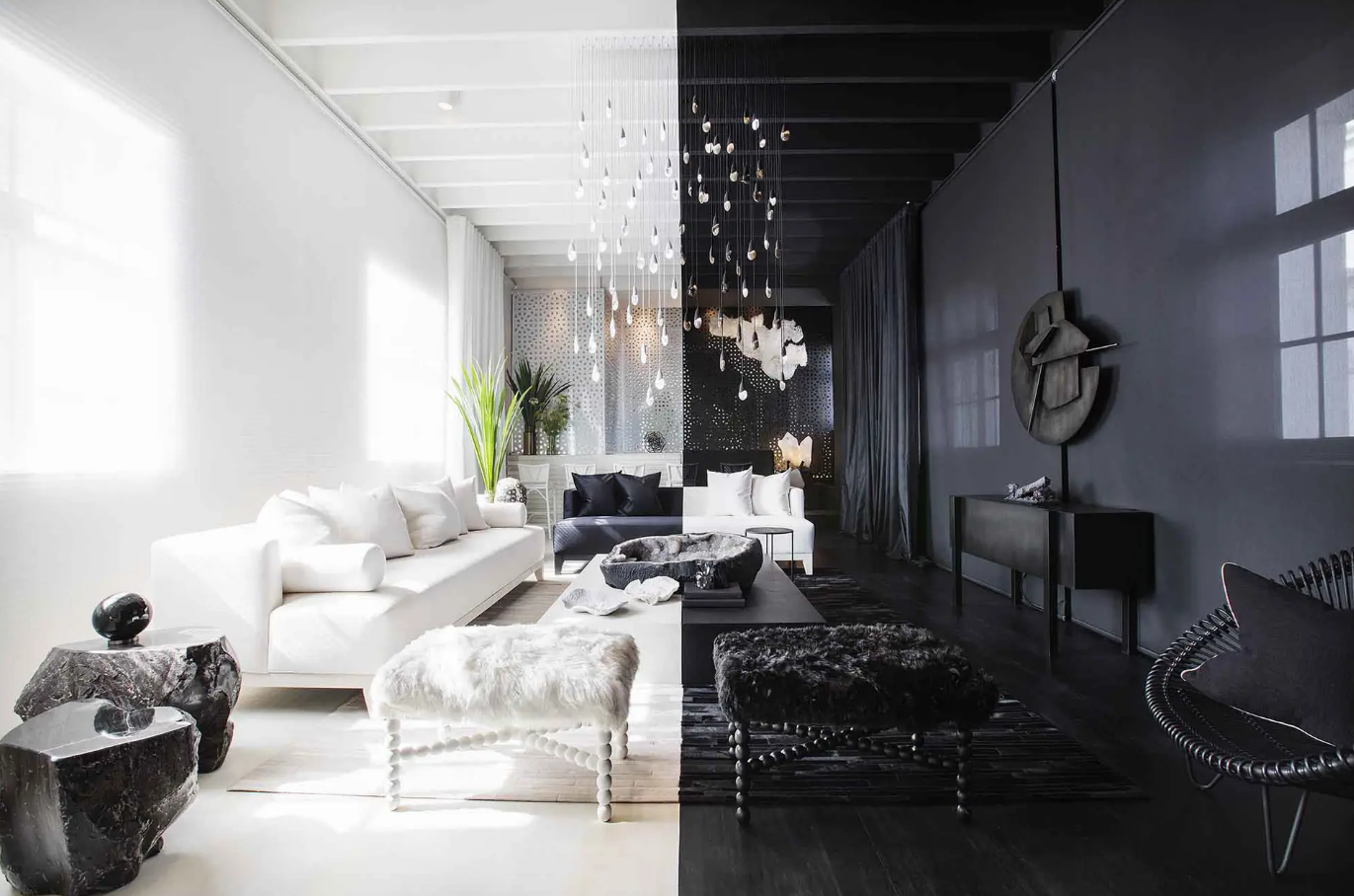A Psicologia das Cores na Decoração Preto e Branco - inspiração 3