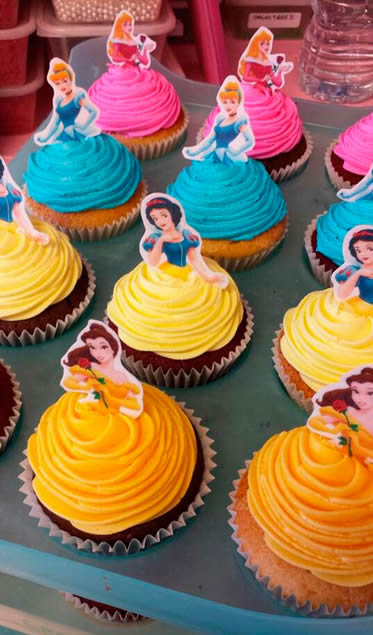 Cores Mágicas: A Base do Sonho de Princesa - inspiração 2