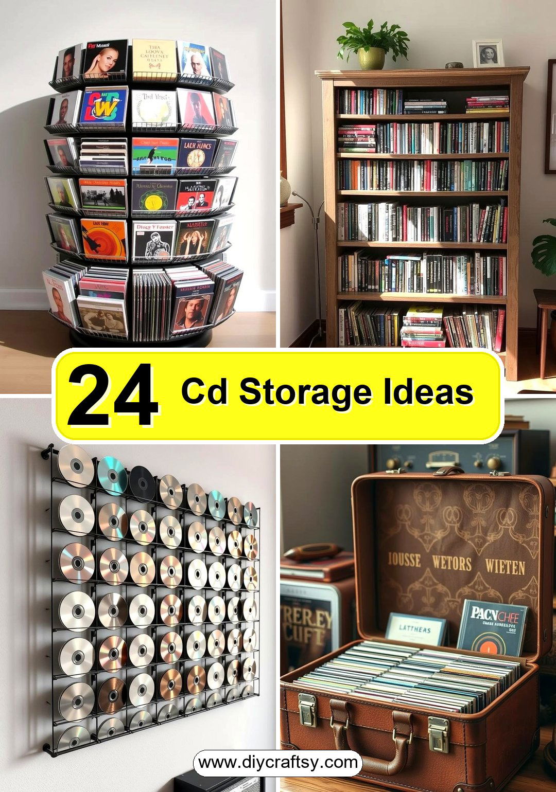 Organizadores de Escritório: CDs e DVDs a Serviço da Praticidade - inspiração 3