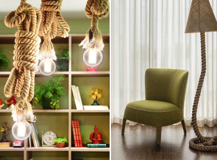 Objetos Decorativos: Vasos, Espelhos e Quadros com Molduras de Corda - inspiração 1