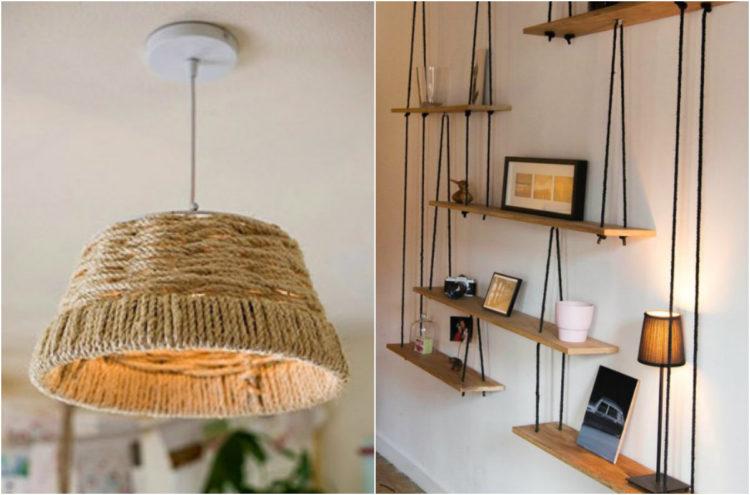 Revestimentos Criativos: Paredes e Pisos com o Toque da Corda - inspiração 2