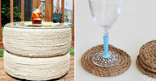 Revestimentos Criativos: Paredes e Pisos com o Toque da Corda - inspiração 3