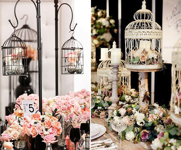 Gaiolas com Flores: A Sinfonia da Natureza na Decoração - inspiração 2