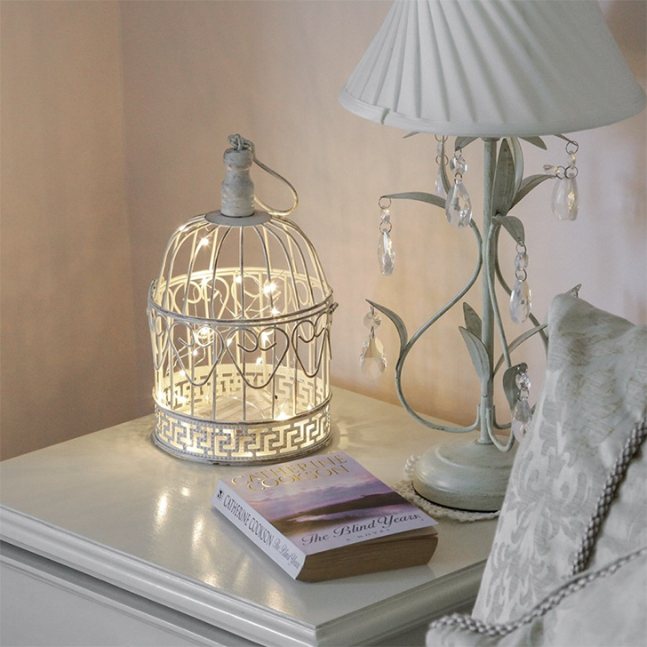 Centros de Mesa Encantadores com Gaiolas - inspiração 2