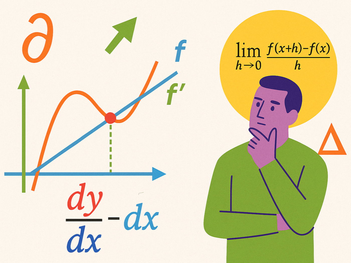 Entendendo a Notação: f'(x) e dy/dx - inspiração 2
