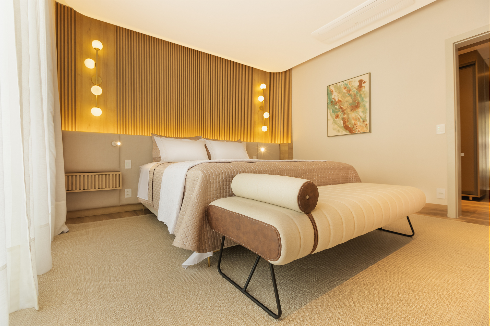 Arandelas Modernas: Design e Luz na Medida Certa para Seu Relaxamento - inspiração 2