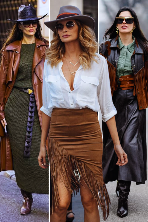 Boho Country: Vestidos Longos e Franjas Livres - inspiração 3