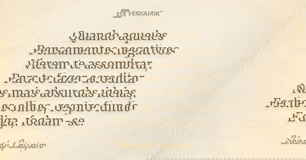 Questione a veracidade das suas crenças - inspiração 2