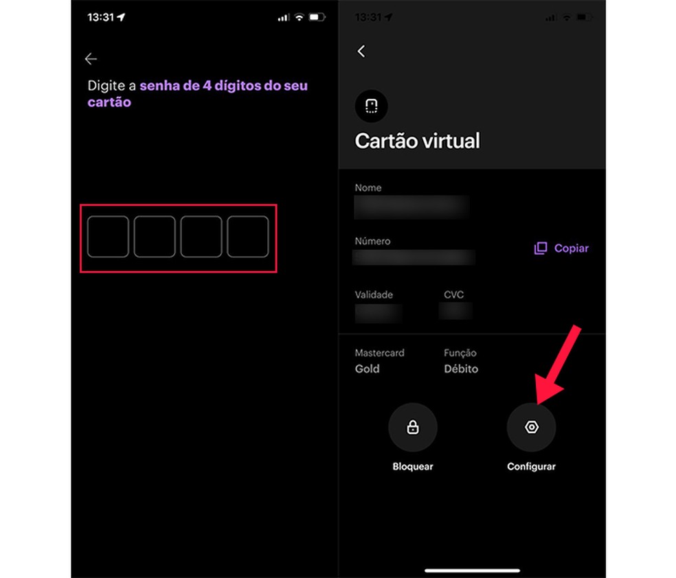 Configurando o Nubank para Pagamentos Sem Contato - inspiração 2