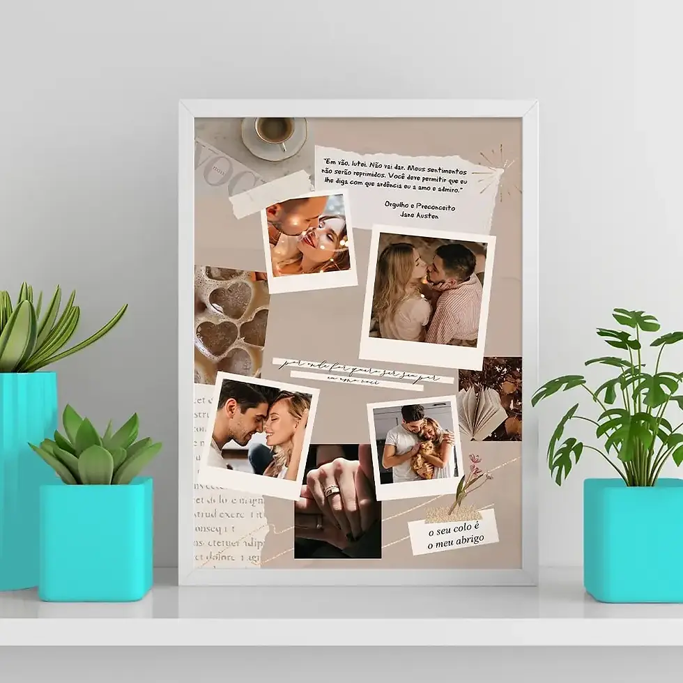Passo a Passo: Montando Seu Quadro, Da Impressão à Finalização - inspiração 1