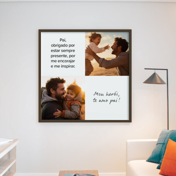 Quadros Fotográficos Para Presentear: Ideias Que Tocam o Coração - inspiração 2