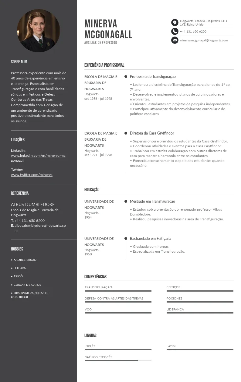 Informações Pessoais: Essencial, Mas Sem Exageros - inspiração 1