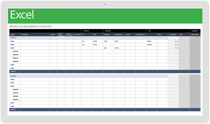Crie uma Lista Abrangente de Todos os Custos Envolvidos - inspiração 2