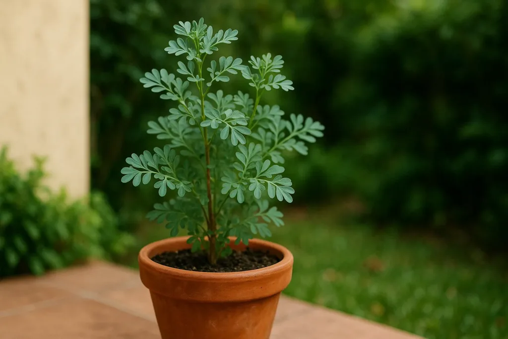 O Momento Certo para Colher os Ramos da Arruda - inspiração 1