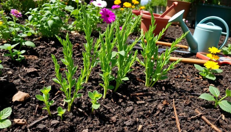 Removendo as Folhas Inferiores da Muda - inspiração 2