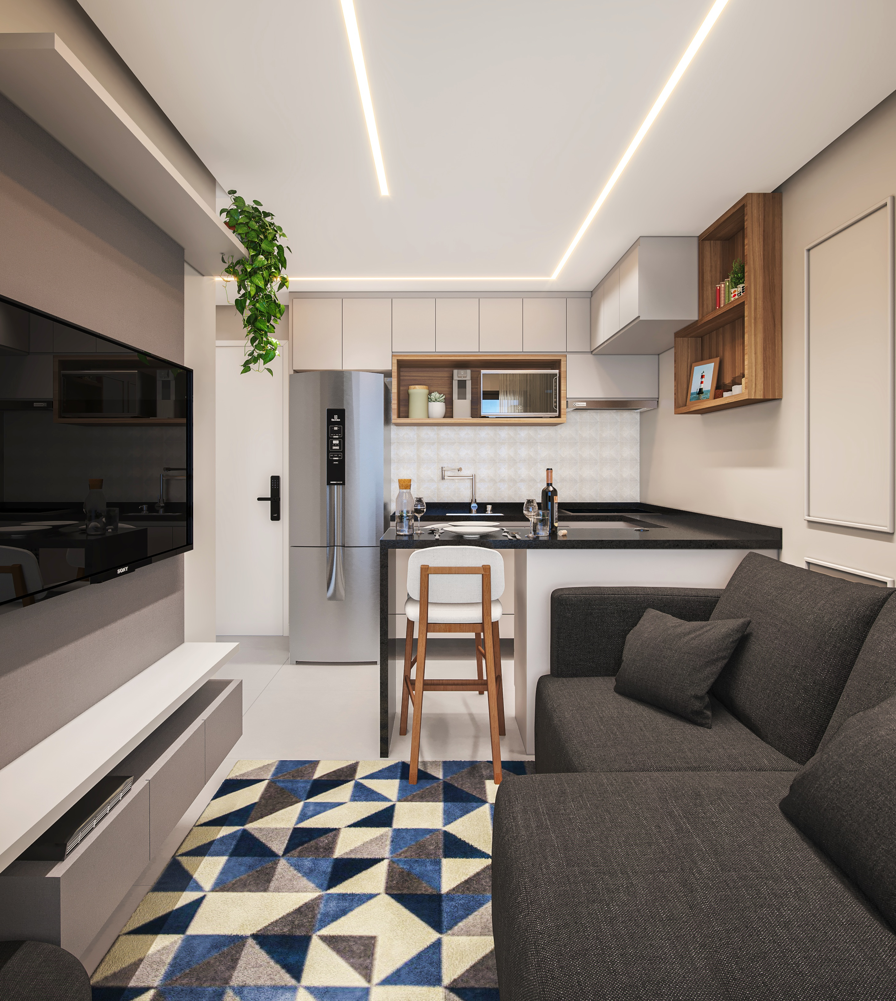 Cores e Paletas: O Poder dos Tons na Sua Decoração - inspiração 1