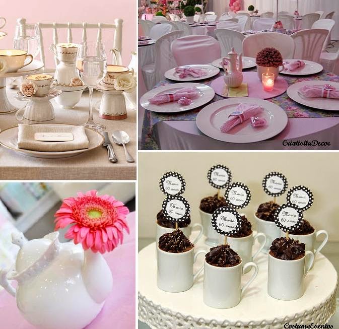 A Integração em Outros Objetos: Bules e Xícaras como Vasos e Suportes - inspiração 2