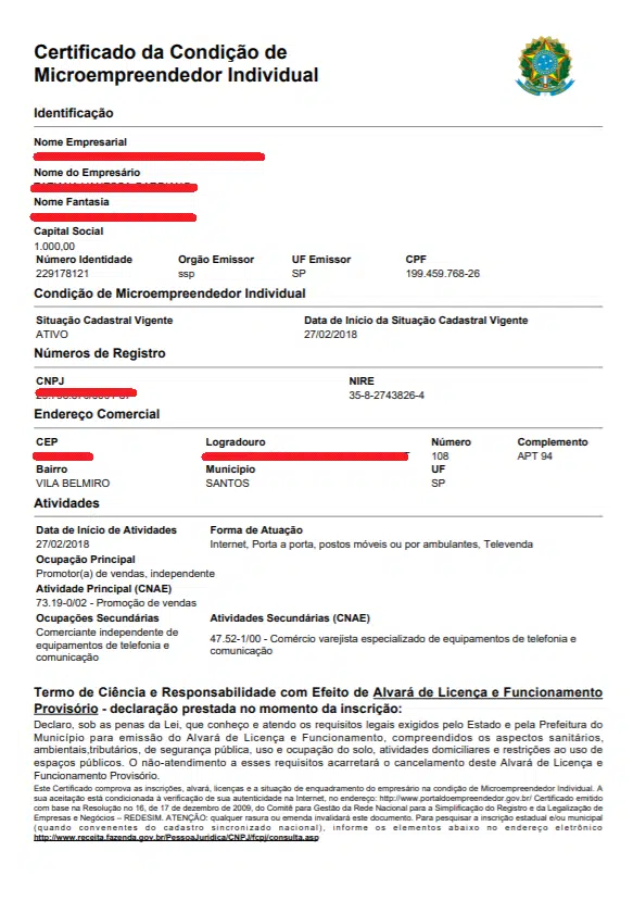 Passo a Passo Para Obter Seu CNPJ (se aplicável) - inspiração 1