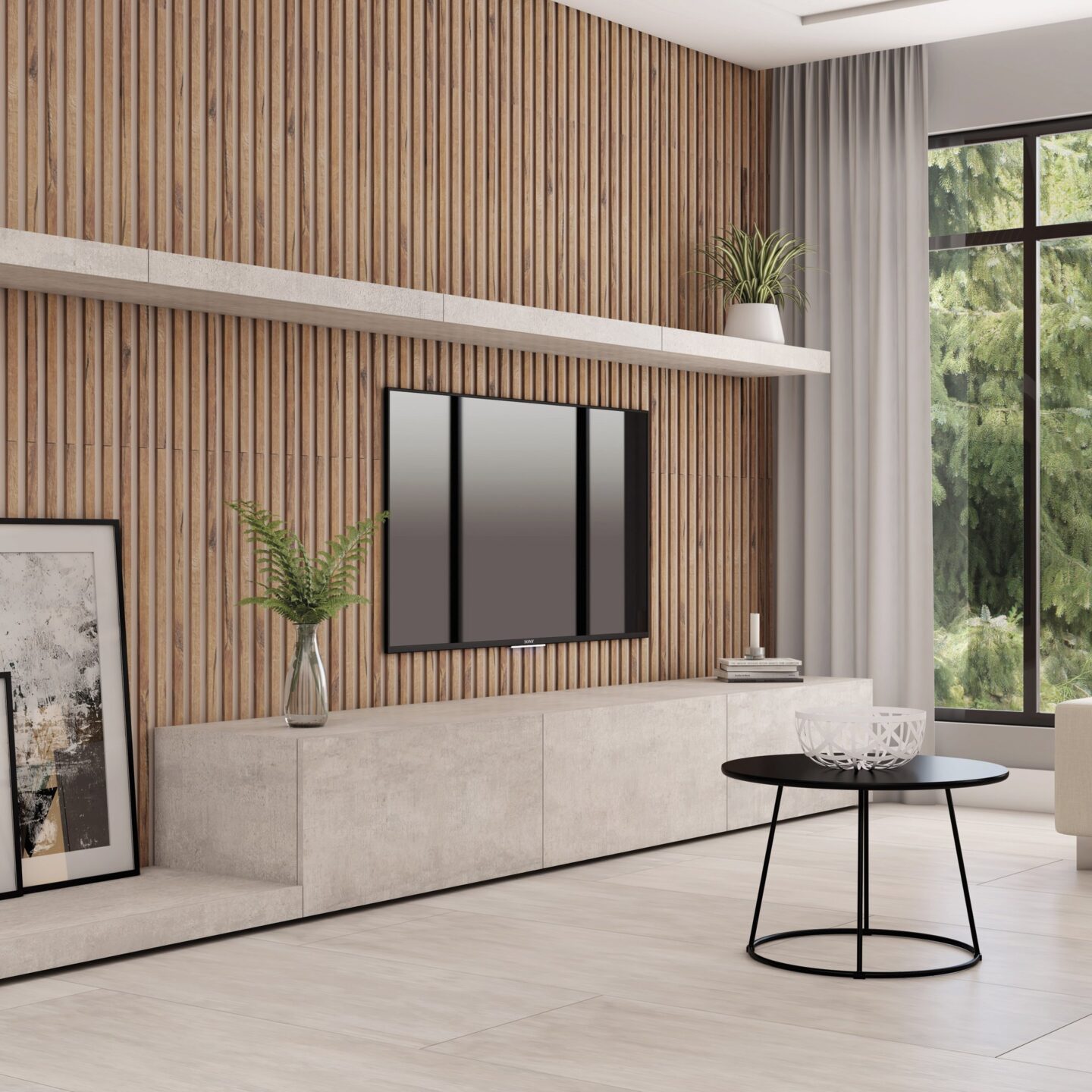 Cores e Acabamentos: Personalizando seu Painel Ripado - inspiração 2