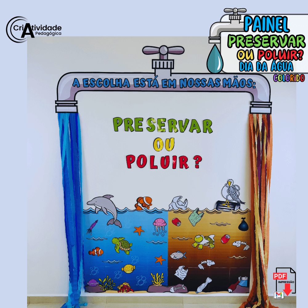 Os impactos ocultos da água contaminada no meio ambiente e na biodiversidade - inspiração 1