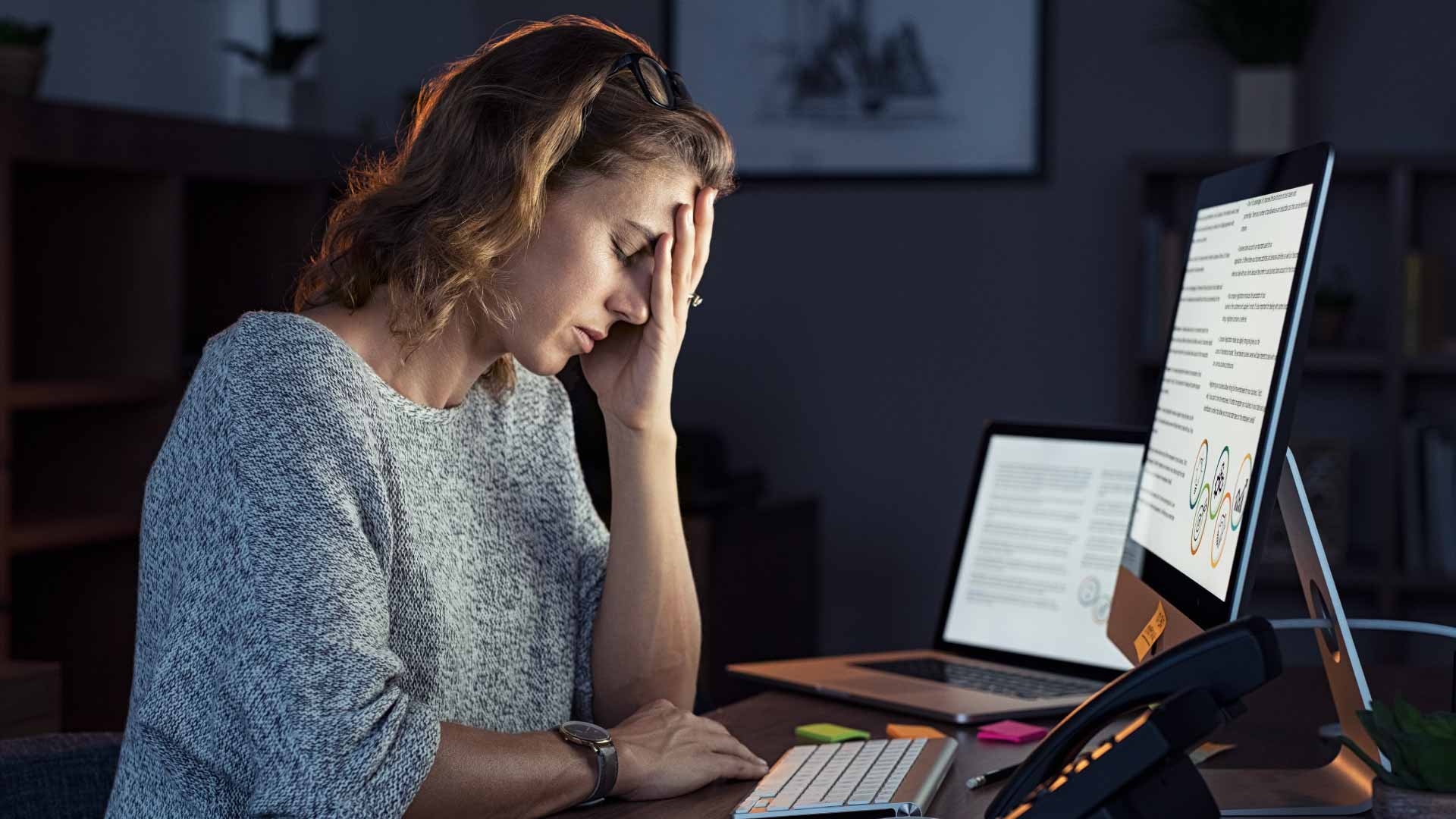 Gerencie o estresse durante o dia para não levá-lo para a cama. - inspiração 1