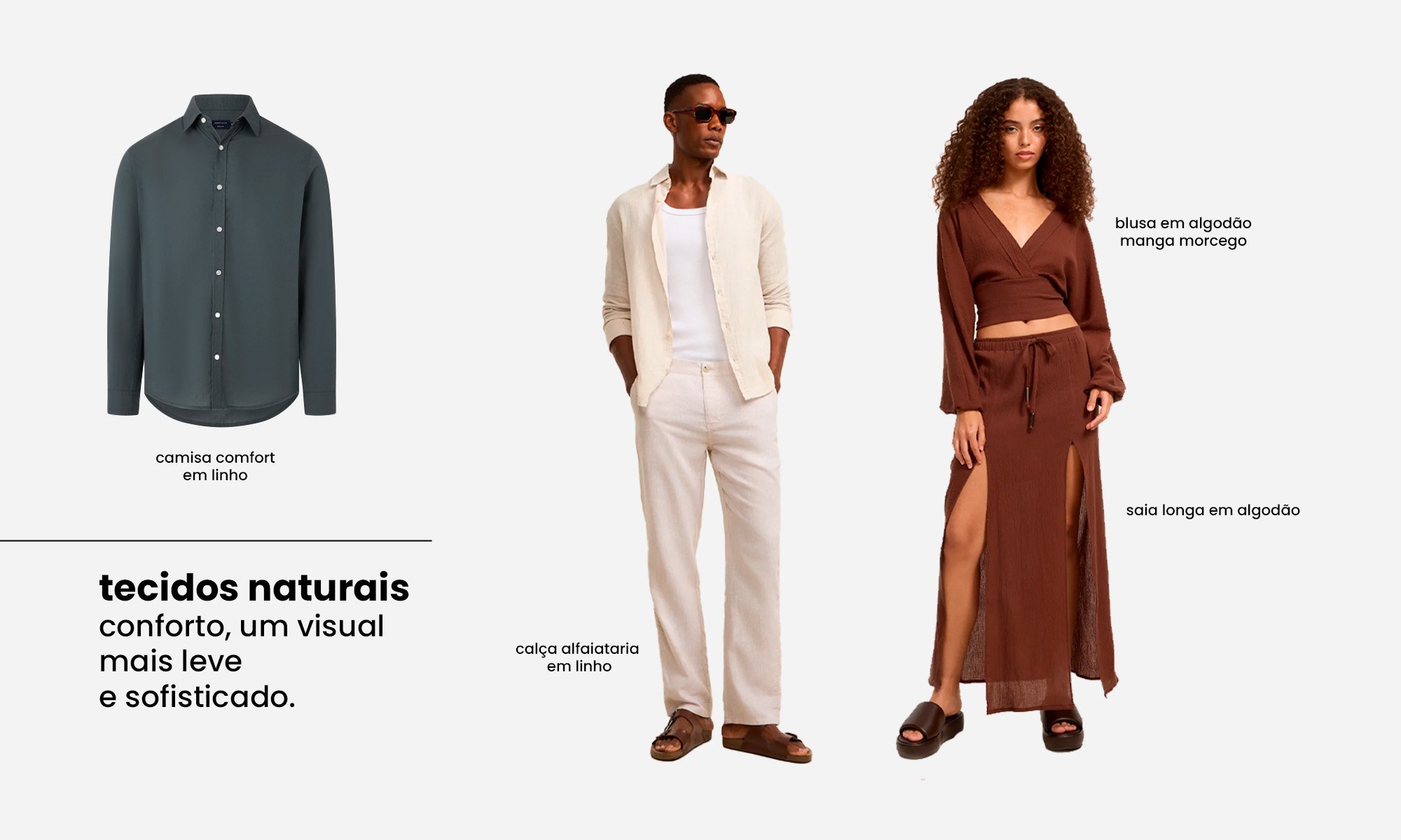 Linhó: Frescor e Elegância para os Dias Quentes - inspiração 1