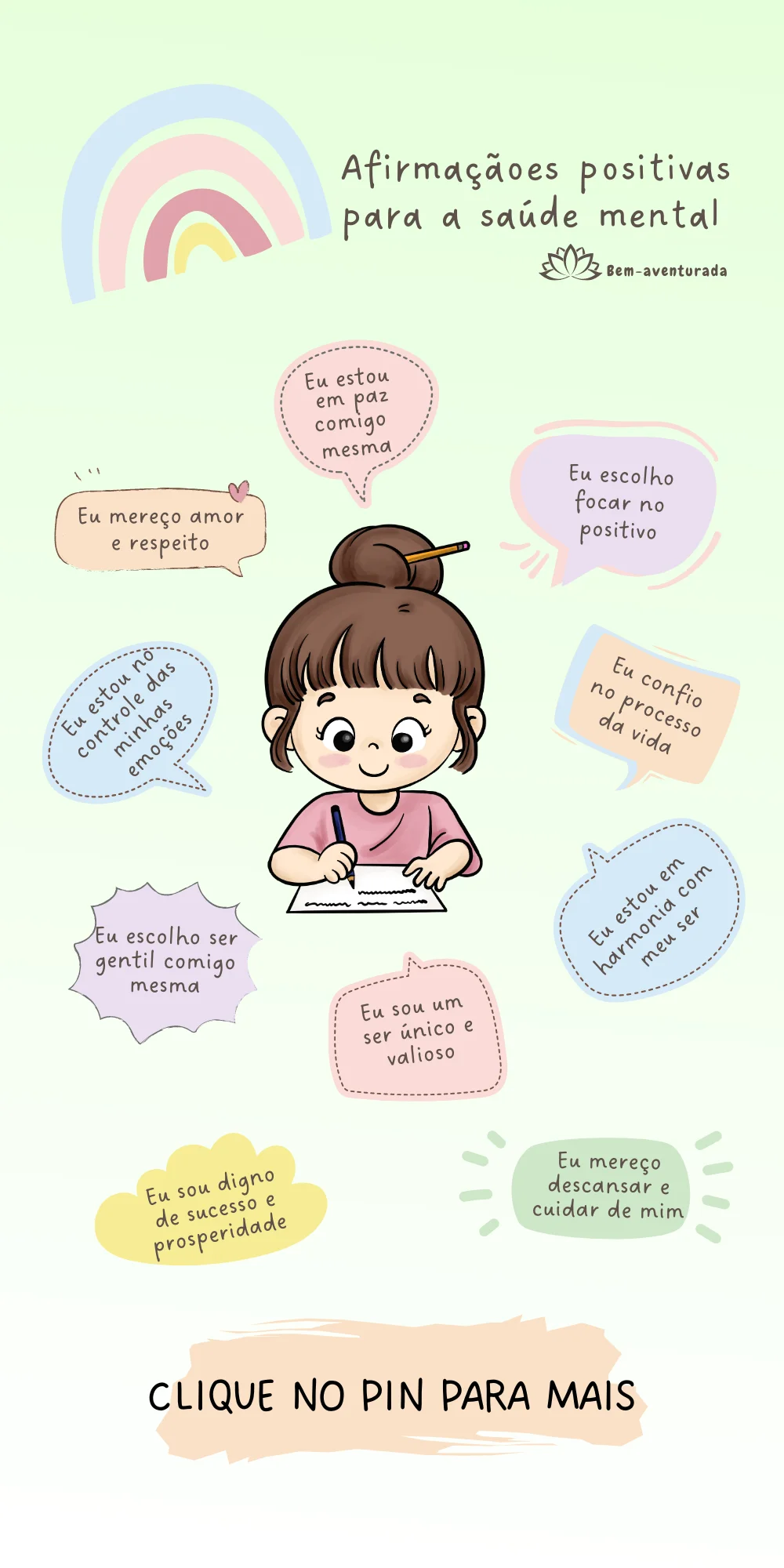 afirmações positivas para dormir