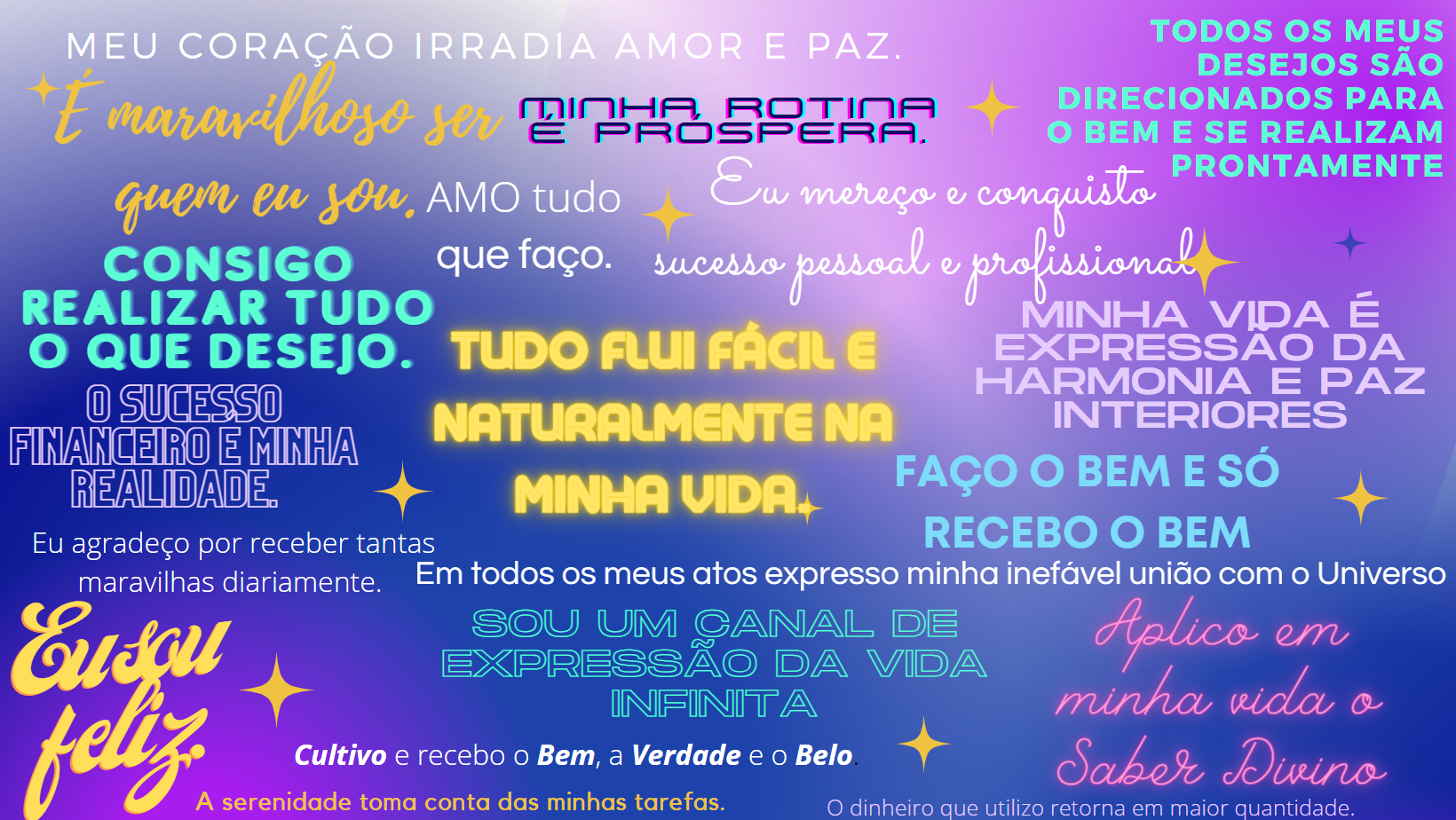 afirmações positivas para dormir
