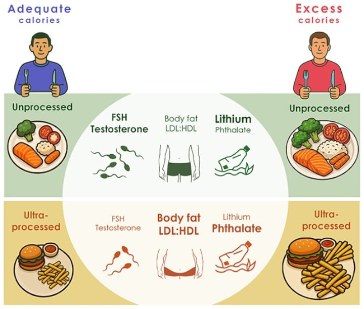 alimentos para a saúde do homem