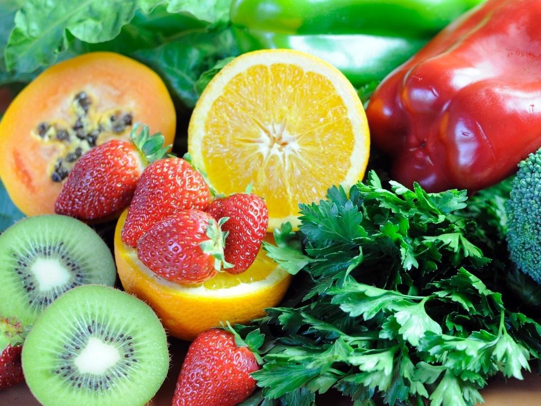 alimentos com mais vitamina c