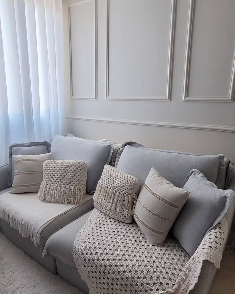 Sofá Cinza: Transforme sua Sala com Almofadas Criativas