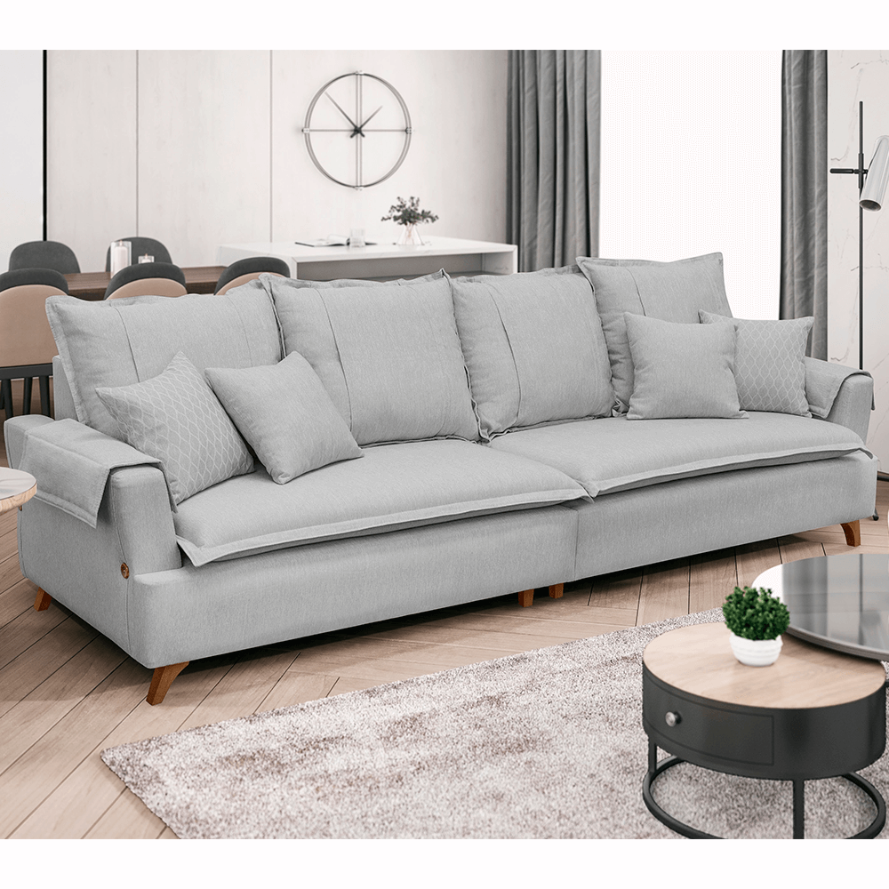 Como Criar um Ambiente Aconchegante com Sofá Cinza e Almofadas