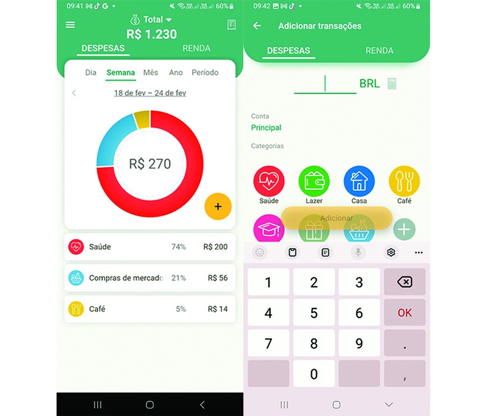 erros comuns ao usar aplicativos de controle financeiro