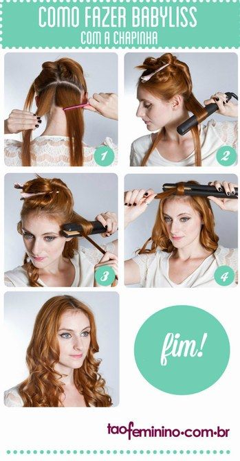 babyliss como fazer com chapinha